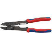 KNIPEX 97 22 240 SB Crimping Pliers with Multi-Component Grips, 240mm