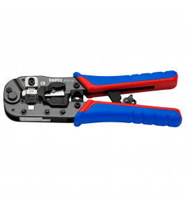 KNIPEX 97 51 13 SB Crimping Pliers for RJ45 Western plugs, 190mm