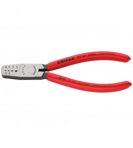 KNIPEX 97 61 145 A SB Crimping Pliers for Wire Ferrules, 145mm