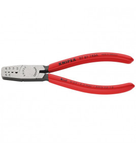 KNIPEX 97 61 145 A SB Crimping Pliers for Wire Ferrules, 145mm