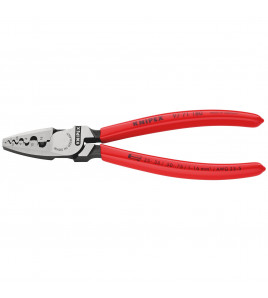 KNIPEX 97 71 180 SB Crimping Pliers for Wire Ferrules, 180mm