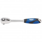 Draper Expert Soft Grip Reversible Ratchet, 3/8 Sq. Dr., 72 Tooth