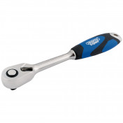 Draper Expert Soft Grip Reversible Ratchet, 3/8 Sq. Dr., 72 Tooth