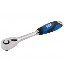 Draper Expert Soft Grip Reversible Ratchet, 3/8 Sq. Dr., 72 Tooth
