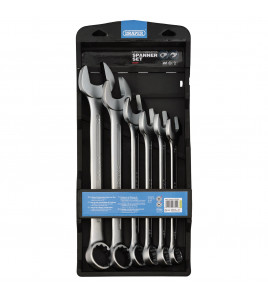 Draper HI-TORQ® Metric Combination Spanner Set (6 Piece)