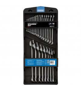 Draper HI-TORQ® Metric Combination Spanner Set (25 Piece)