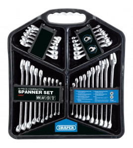 Draper HI-TORQ® Four Combination Spanner Sets (32 Piece)