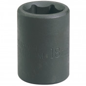 Draper Expert HI-TORQ® Impact Socket, 1/2 Sq. Dr., 18mm (Sold Loose)