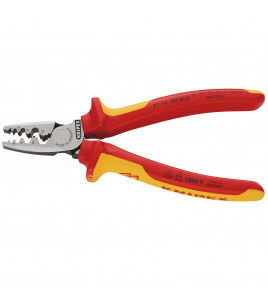 KNIPEX 97 78 180 SB VDE Crimping Pliers for Wire Ferrules, 180mm