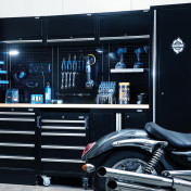 BUNKER® 16 Piece Modular Storage Combo with Hardwood Worktop, 3240mm