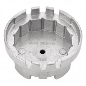 Oil Filter Wrench, 3/8 Sq. Dr., 79.5mm/14 Flutes