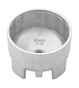 Oil Filter Wrench, 1/2 Sq. Dr., 87mm/16 Flutes