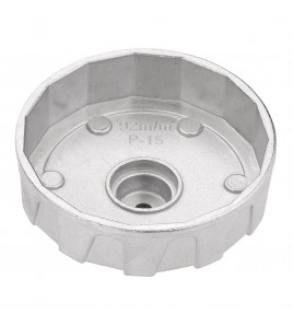 Oil Filter Wrench, 3/8 Sq. Dr., 92mm/15 Flutes