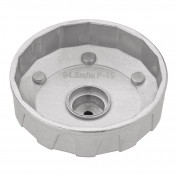 Oil Filter Wrench, 3/8 Sq. Dr., 94.5mm/15 Flutes