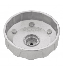 Oil Filter Wrench, 3/8 Sq. Dr., 94.5mm/15 Flutes