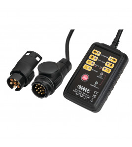 CAN Bus 13 and 7-Pin Towbar Socket Tester