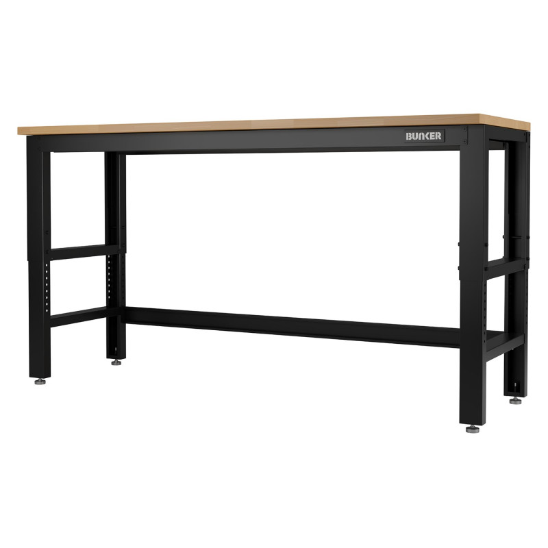 BUNKER Workbench with Hardwood Worktop, 1830mm