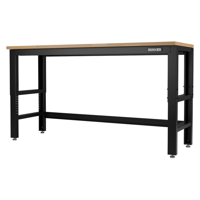 BUNKER Workbench with Hardwood Worktop, 1830mm