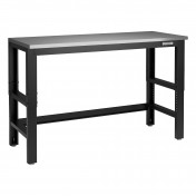 BUNKER Workbench with Stainless Steel Worktop, 1550mm