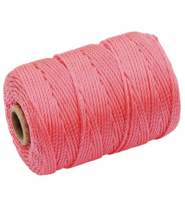 Polypropylene Brick Line, 100m, Pink