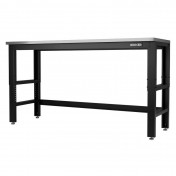 BUNKER Workbench with Stainless Steel Worktop, 1830mm