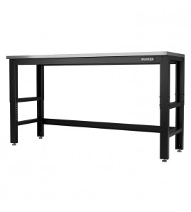 BUNKER Workbench with Stainless Steel Worktop, 1830mm