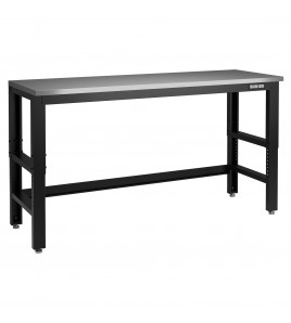 BUNKER Workbench with Stainless Steel Worktop, 1830mm