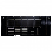 BUNKER 25 Piece Modular Storage Combo with Stainless Steel Worktop 4915mm
