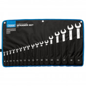 Draper HI-TORQ® Metric Ratchet Combination Spanner Set (17 Piece)