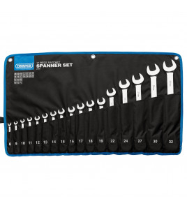 Draper HI-TORQ® Metric Ratchet Combination Spanner Set (17 Piece)