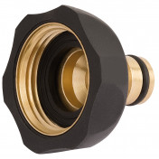 Brass and Rubber Tap Connector, 1