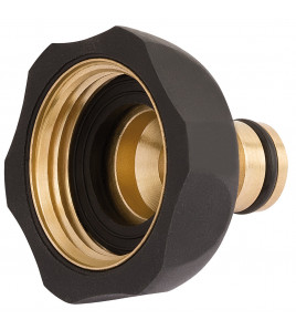 Brass and Rubber Tap Connector, 1