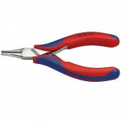 KNIPEX 35 12 115 Electronics Pliers with Box Joint with Multi-Component Grips, 115mm