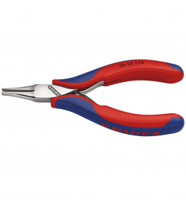 KNIPEX 35 12 115 Electronics Pliers with Box Joint with Multi-Component Grips, 115mm