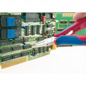 KNIPEX 35 12 115 Electronics Pliers with Box Joint with Multi-Component Grips, 115mm