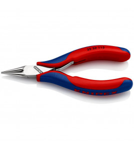 KNIPEX 35 32 115 Electronics Pliers with Box Joint with Multi-Component Grips, 115mm