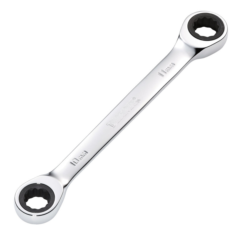 Draper HI-TORQ® Metric Double Ratchet Ring Spanner, 10 x 11mm