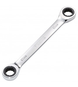 Draper HI-TORQ® Metric Double Ratchet Ring Spanner, 12 x 13mm