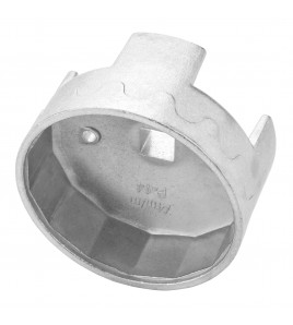 Oil Filter Wrench, 1/2 Sq. Dr., 74mm/14 Flutes