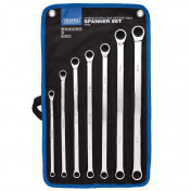 Draper HI-TORQ® Metric Extra-Long Double Ring Ratchet Spanner Set (7 Piece)
