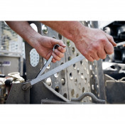 Draper HI-TORQ® Metric Extra-Long Double Ring Ratchet Spanner Set (7 Piece)