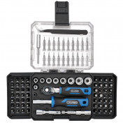Ratchet and Screwdriver Bit Set (92 Piece)