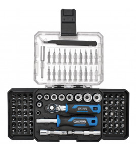 Ratchet and Screwdriver Bit Set (92 Piece)