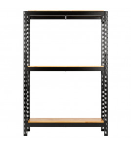 BUNKER® 14 Piece Modular 3 Tier Racking with Hardwood Shelving, 1500mm