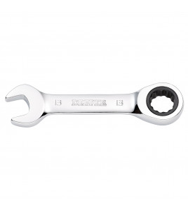 Draper HI-TORQ® Metric Stubby Ratchet Combination Spanner, 13mm