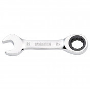 Draper HI-TORQ® Metric Stubby Ratchet Combination Spanner, 15mm