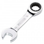 Draper HI-TORQ® Metric Stubby Ratchet Combination Spanner, 16mm