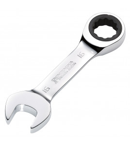 Draper HI-TORQ® Metric Stubby Ratchet Combination Spanner, 16mm