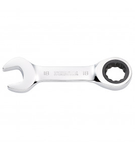 Draper HI-TORQ® Metric Stubby Ratchet Combination Spanner, 18mm