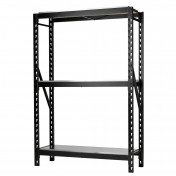 BUNKER® 14 Piece Modular 3 Tier Racking with Stainless Steel Shelving, 1500mm